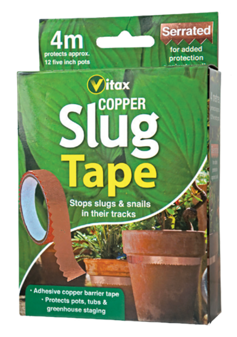 Try copper for slugs and snails